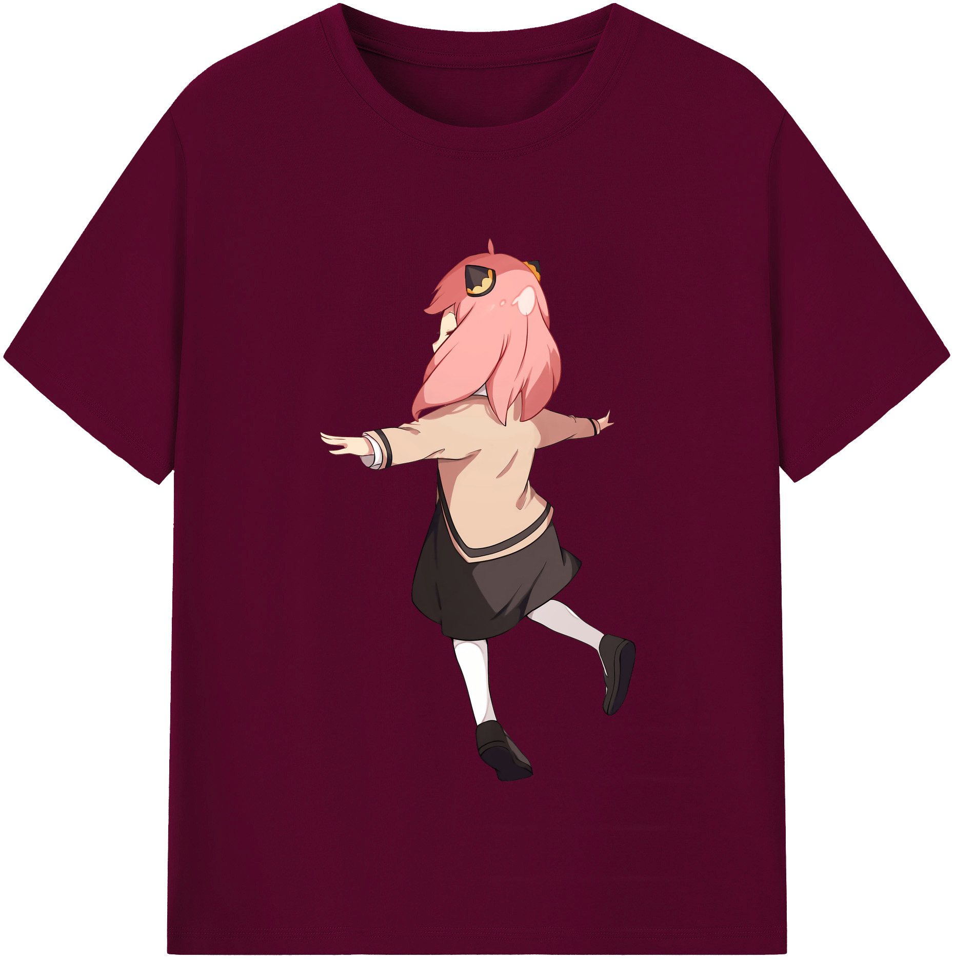 （画像用） SPY×FAMILY间谍家家酒 レディースカジュアルプリントTシャツ（綿100％）